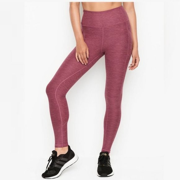 New Victoria's Secret Berry Colored High Waist Leggings - Picture 1 of 16
